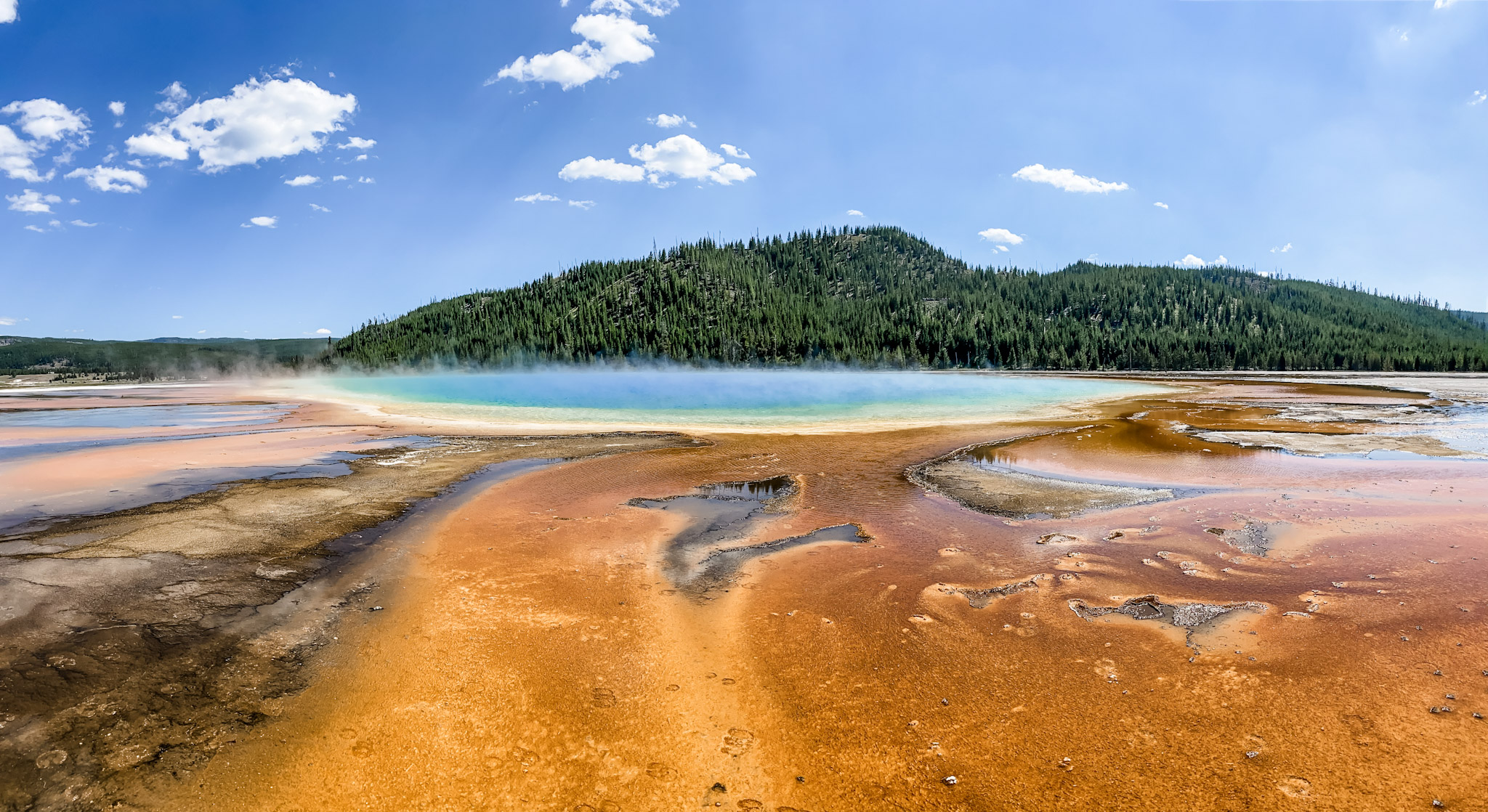 Grand Prismatic Springs, Yellowstone